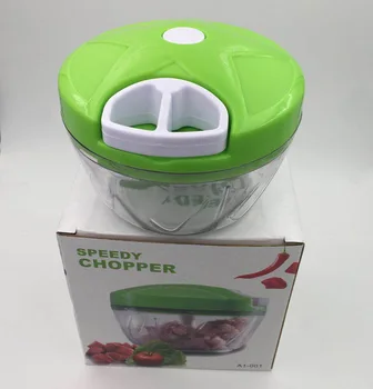 

Drawstring Chopper Kitchen Multi-functional Household Food Supplement Manual Vegetable-cutting Machine Meat Grinding & Vegetable