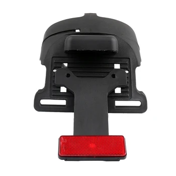 

Motorcycle Rear Fender Mount License Plate LED Light Red Lens for Sportster XL 883 1200 48 2004-2014