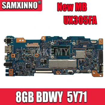 

original UX305FA laptop motherboard for ASUS UX305FA UX305F UX305 motherboard with BDWY 5Y71 processor tested 8GB in stock