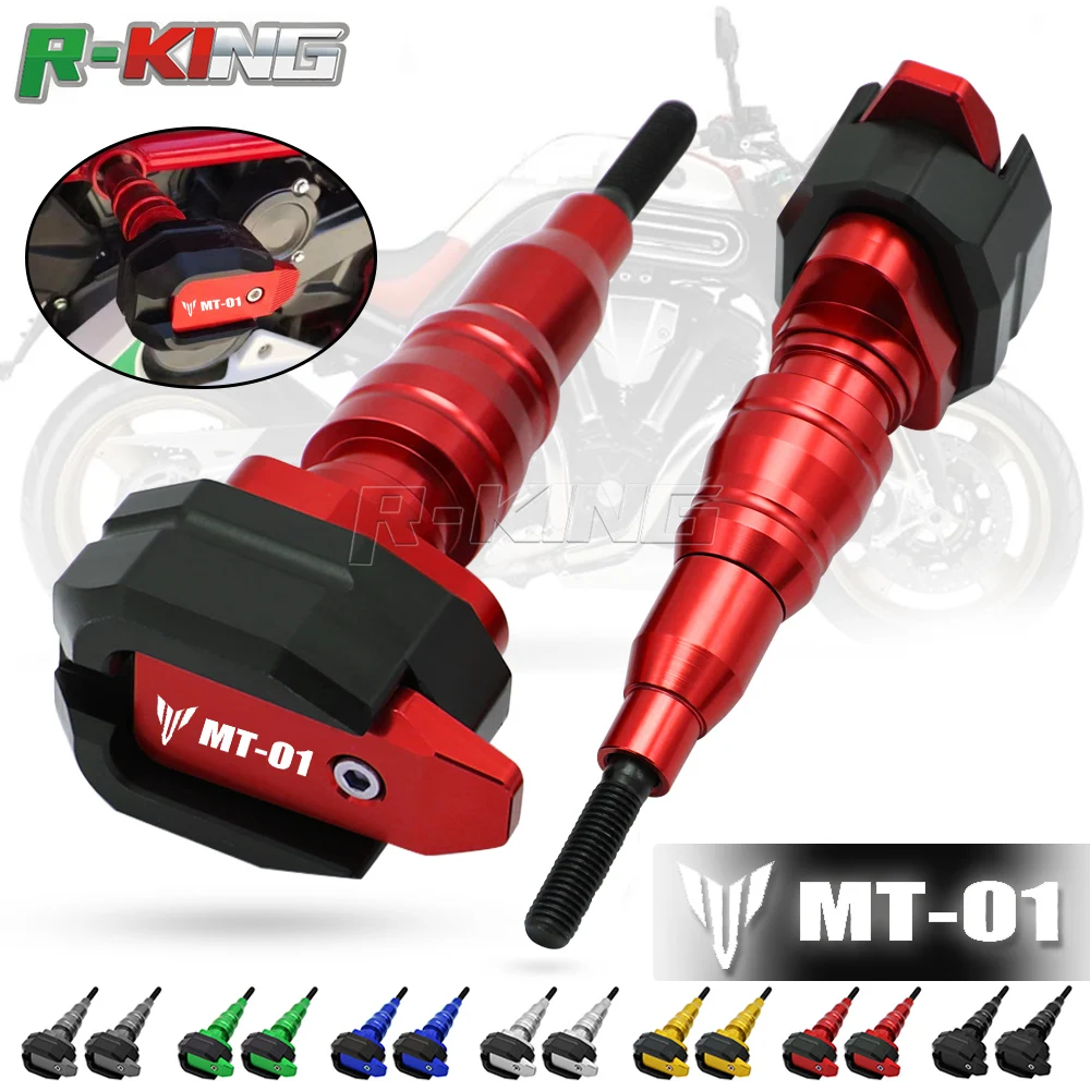 Для YAMAHA MT-01 MT 01 2004 2005 2006 2007 защитный ползунок передней вилки мотоцикла защита от падения рамки ползунок защита обтекателя противоаварийная панель протектор