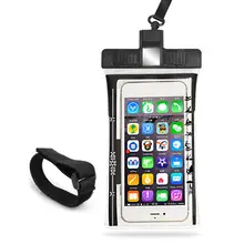 Водонепроницаемая сумка чехол для телефона чехол со свистком и лентой для пляжа открытый плавание Подводное Плавание Дайвинг сумка для мобильного телефона