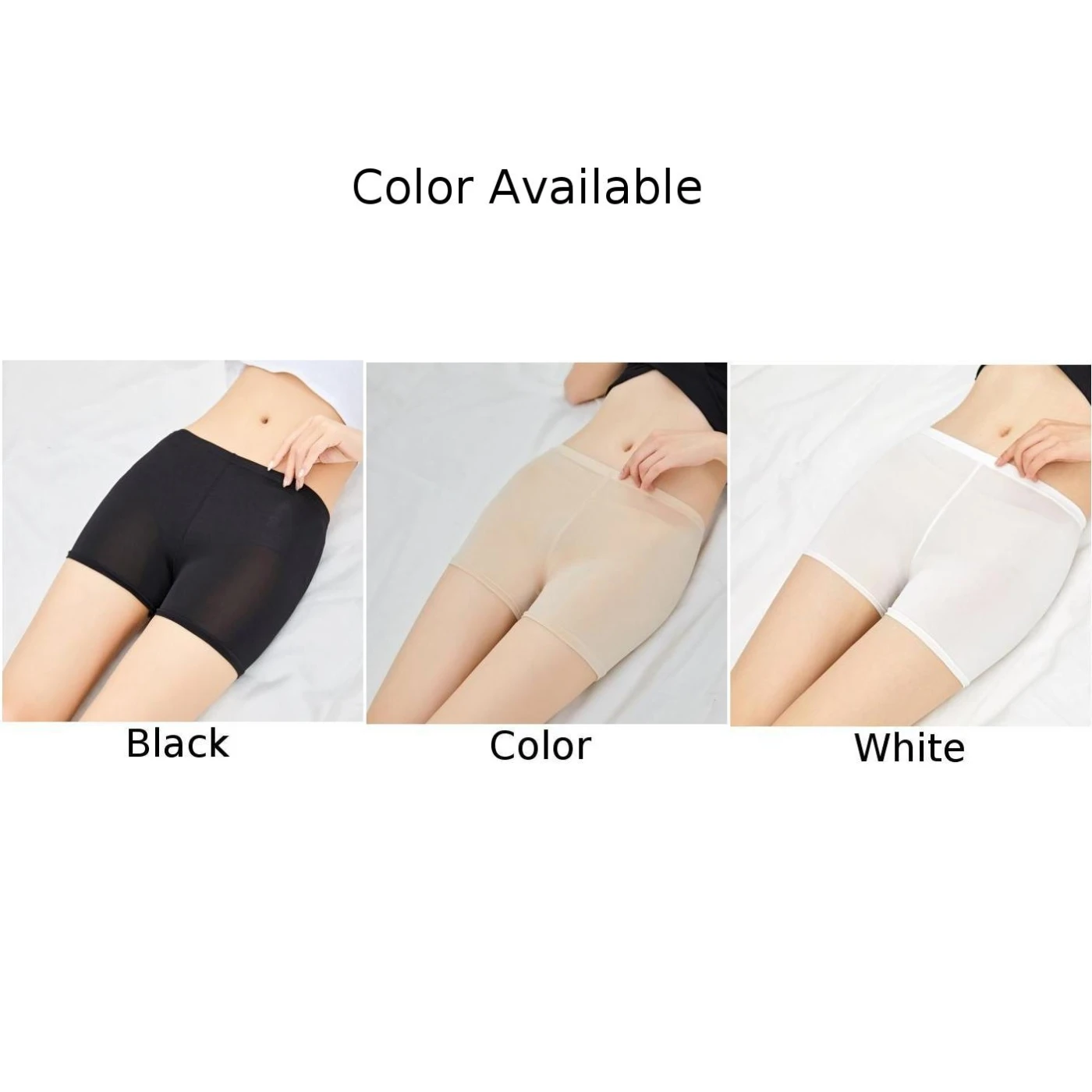 High Waist Summer Women's Skirt Shorts-Boxer Panties Girls Safety Briefs Boyshort Underpants Tights Slim Lingeries Short Pants high waist shorts high waist panties high waist underwear women shorts underwear