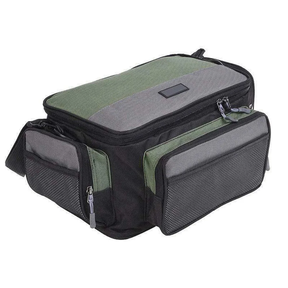 Мессенджер приманка Оксфорд камера стержень пакет Holdall катушка большой емкости рыболовные снасти мешок открытый хранения на молнии сумка через плечо