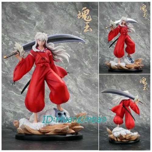 Inuyasha фигурка из смолы HunYu Studio предзаказ 27''H нарисованная модель аниме GK