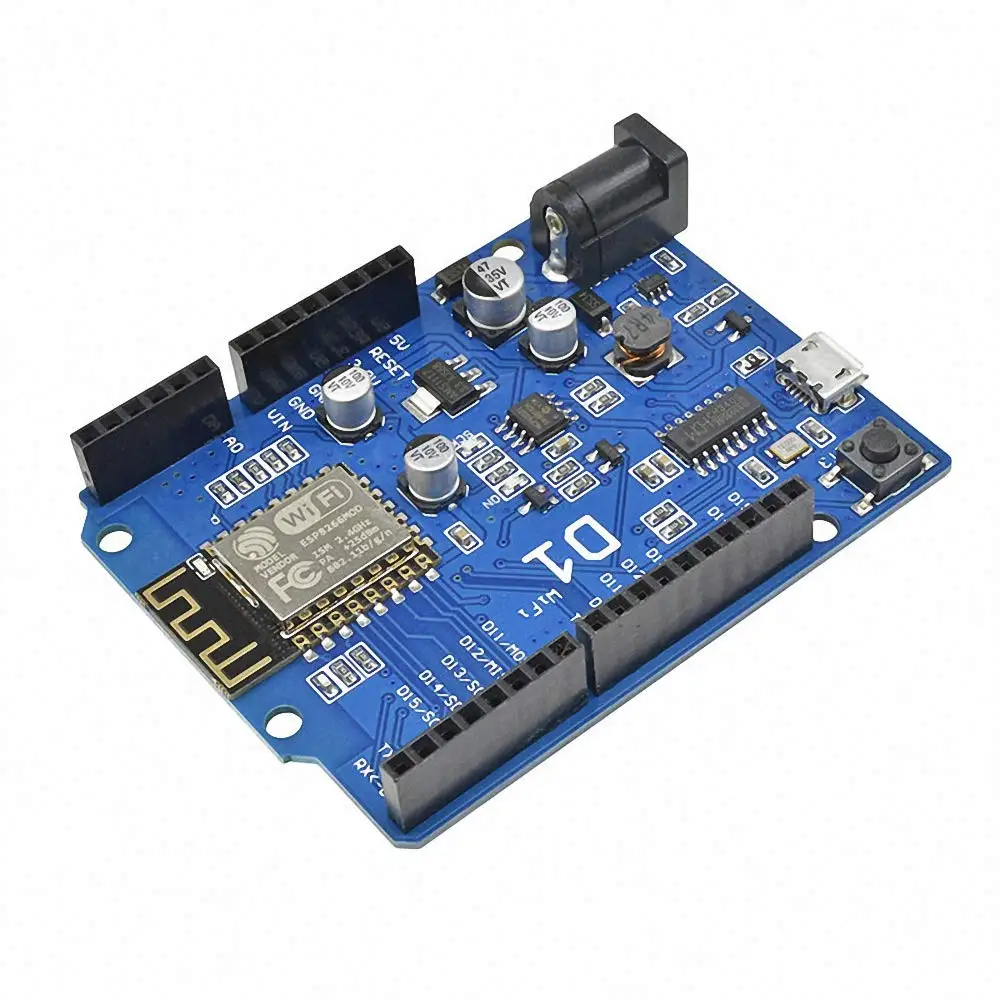 OTA WeMos D1 CH340 CH340G WiFi макетная плата ESP8266 ESP-12 ESP-12E модуль для Arduino IDE UNO R3 Micro USB ONE 3,3 v 5v 1A