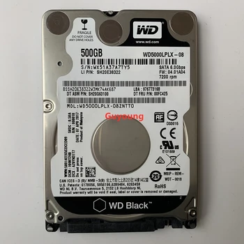 

WD Black 500G 2.5" SATA III Internal Hard Disk Drive 500Gb gaming game HDD HD Harddisk 32M 7mm 7200 RPM for Notebook Laptop