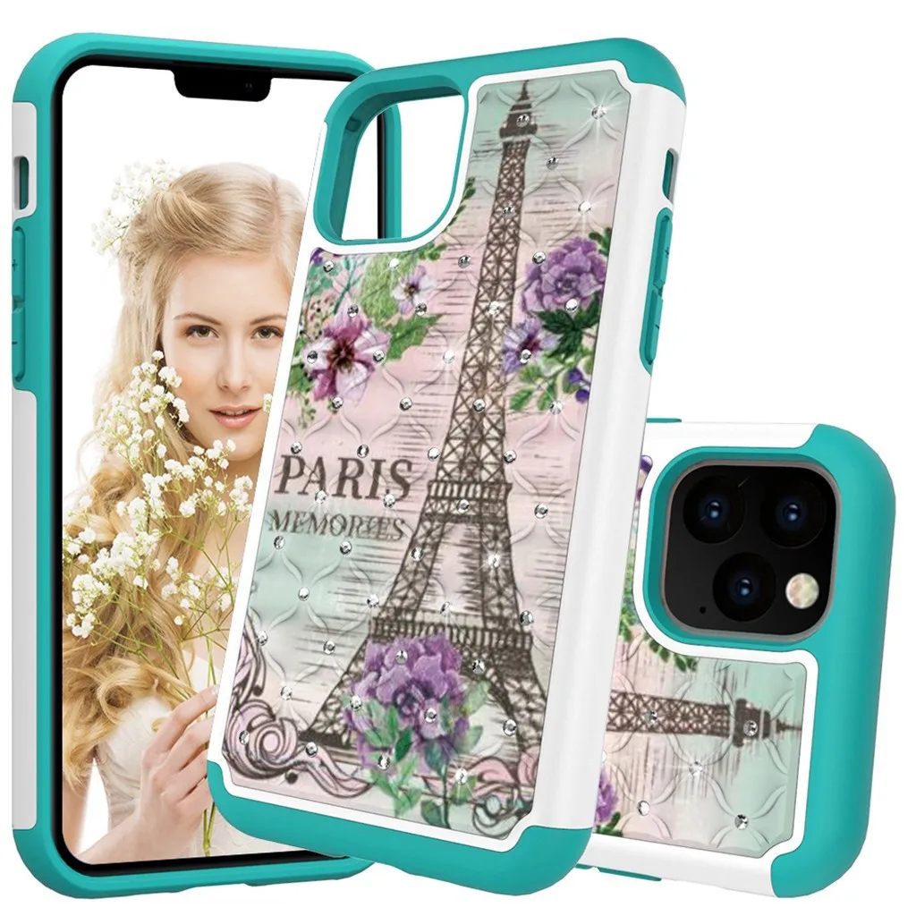Dream Crystal Style Phone Case For iPhone 11Pro Max Dirt-resistant Slim Fashion Soft Cases Shockproof Dust-proof Phone Case