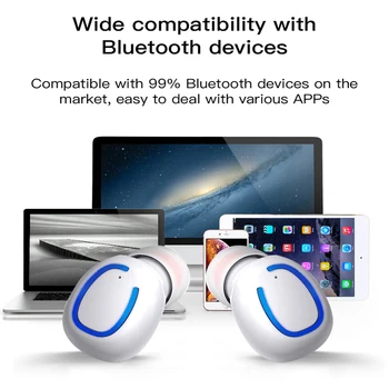 

Gaming Headset Bluetooth V5.0 Earphone EDR Wireless 6D Surround Stereo Sound 360 Degrees Waterproof CVC 8.0 Noise Reduction