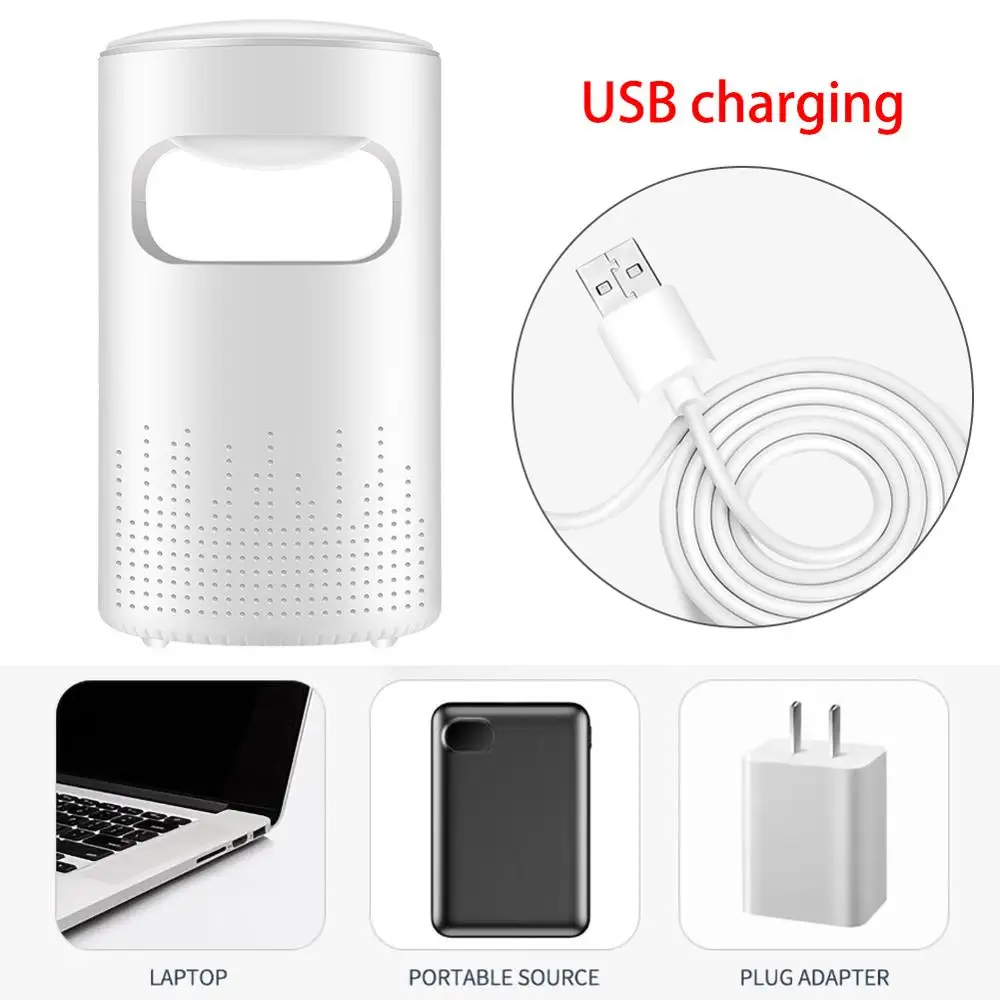5W USB Электрический Мощность фотокаталитический лампа уничтожает москитов УФ