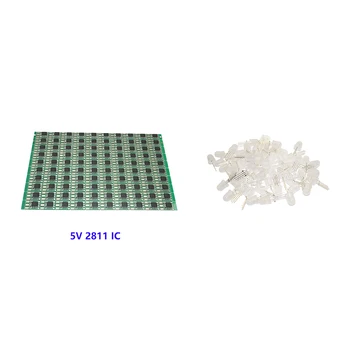 

WS2811 IC led Pixel node Module Light No Wire Addressable led lamp chips5V 12mm