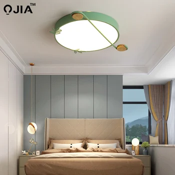 

Modern LED Ceiling Lights White Gray Green Indoor lights For Bedroom Study Living Room Lighting Fixture Lamps Input AC90-260V