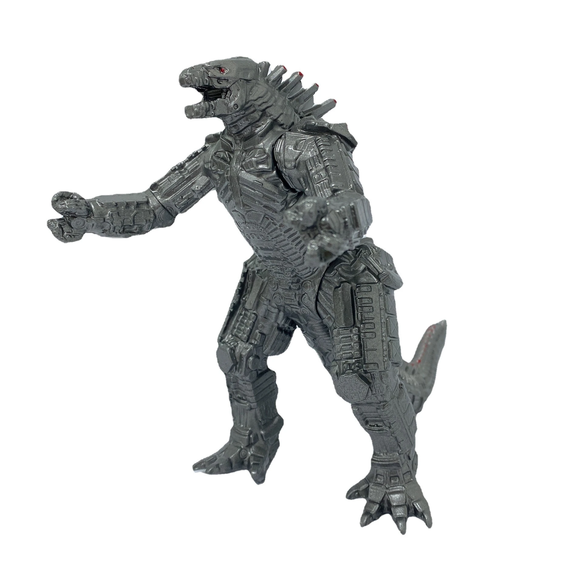 Mechanical Godzilla Anime Handmade Model Enamel Doll Monster Toy