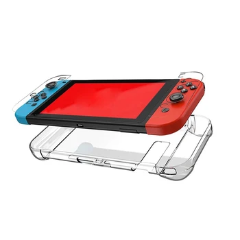 

Clear Back Bag Protective Gamepad Cover Case for Nintend Switch NS NX Cases Cover for Nintendo Switch Ultra Thin PC Transparent