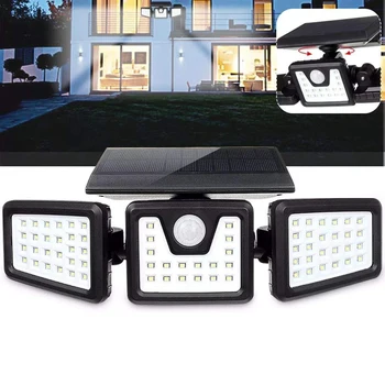 

70 LED Solar Light Folding Rotatable Outdoor Garden Motion Sensor Wall Light Sunlight Powered IP65 Waterproof Street Lamp