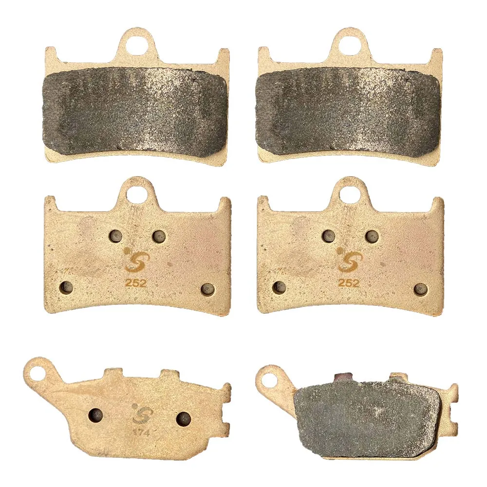 

Motorcycle Accessories Front or Rear brake pads fit for Yamaha YZF-R1 2004 2005 2006 yzfr1 04 05 06
