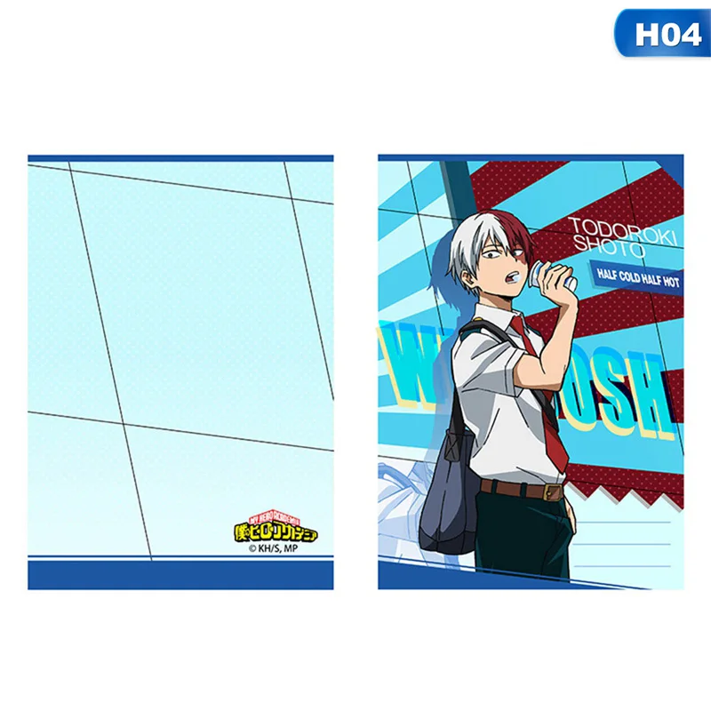 shoto todoroki: shoto boku no Hero Academia notebook 120 pages 6 x