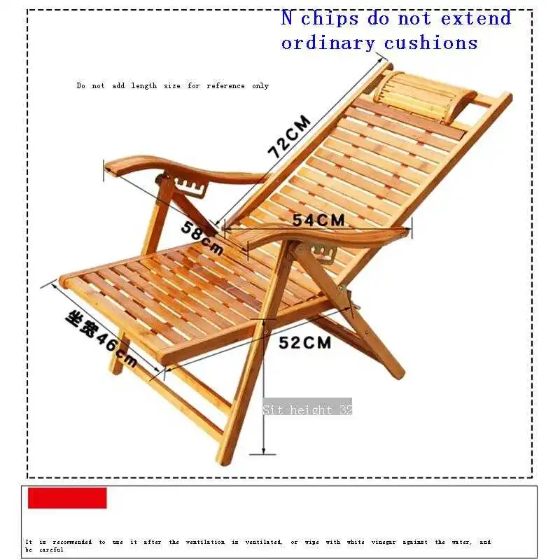 Butacas Y Armchair Lazy Chair Cama Bamboo Sillones Moderno Para Sala Sillon  Reclinable Fauteuil Salon Folding Bed Chaise Lounge - AliExpress