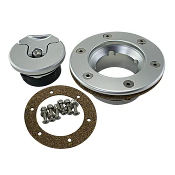 

Billet Aluminum Aircraft Fuel Cell Gas Cap W/ 6 Hole Anodized Flush Mount Universal 35mm