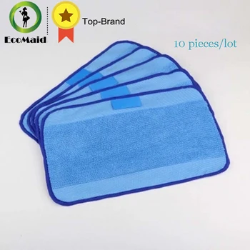 

10 pcs/Lot Microfiber Mopping Cloths for iRobot Braava 321 380 320 380t mint 5200C 5200 4200 4205 Robot