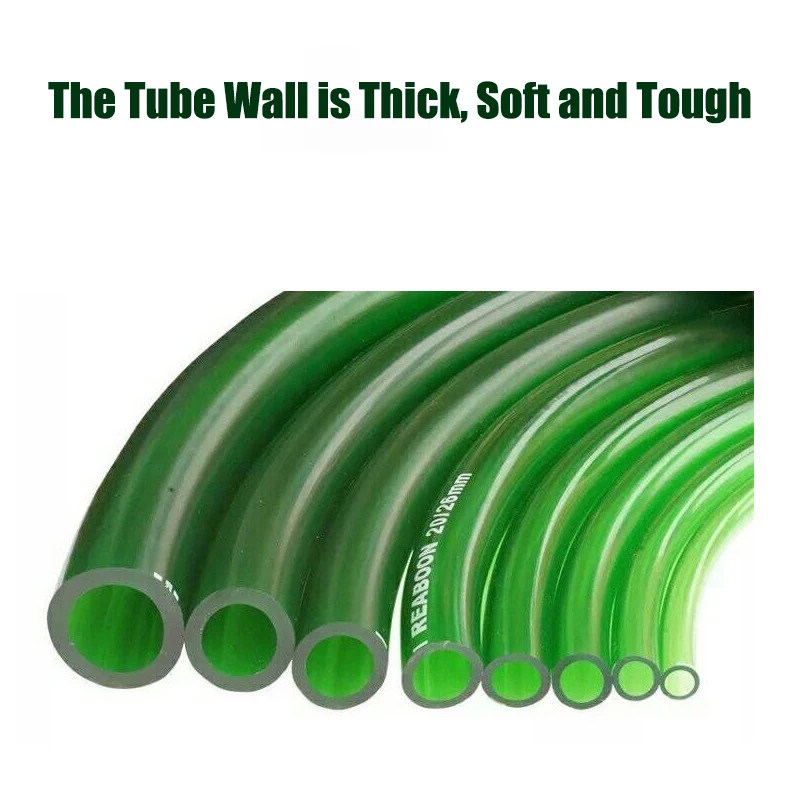 8-16mm Fish Tank Pipe Aquarium Green Hose for Water Pump Filter Accessories Tube Aquarium Cleaning Tool Garden Irrigation Hose 3