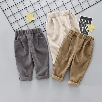

Children's Corduroy Pants Baby Clothes 2019 Autumn Fashion New Toddler Girl Winter Clothes Kids Girls Trousers Boys Pants 2-5Y