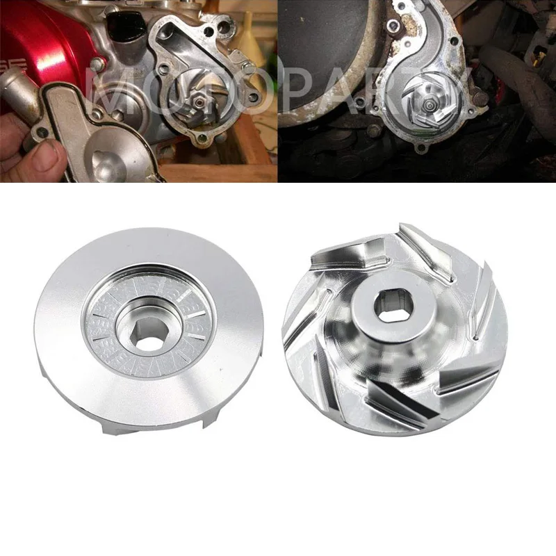 

Impeller Water Pump Billet Aluminum For Polaris LSV Ranger RGR RZR Sportsman 170 400 499 500 570 700 800 900 1000 JAGGED 2x4 4x4