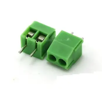 

10 KF350-2P 3.5mm pitch 2 pin straight pin PCB screw terminals electronic components diy electronics