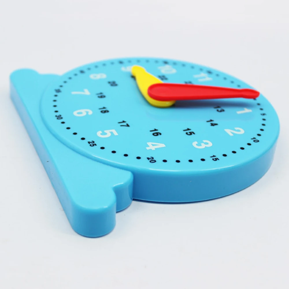  Early Education Teaching Toys 14.7*14*2.5 cm Learn Time Clock Plastic Baby Model Toys For The Child - 4000055032580