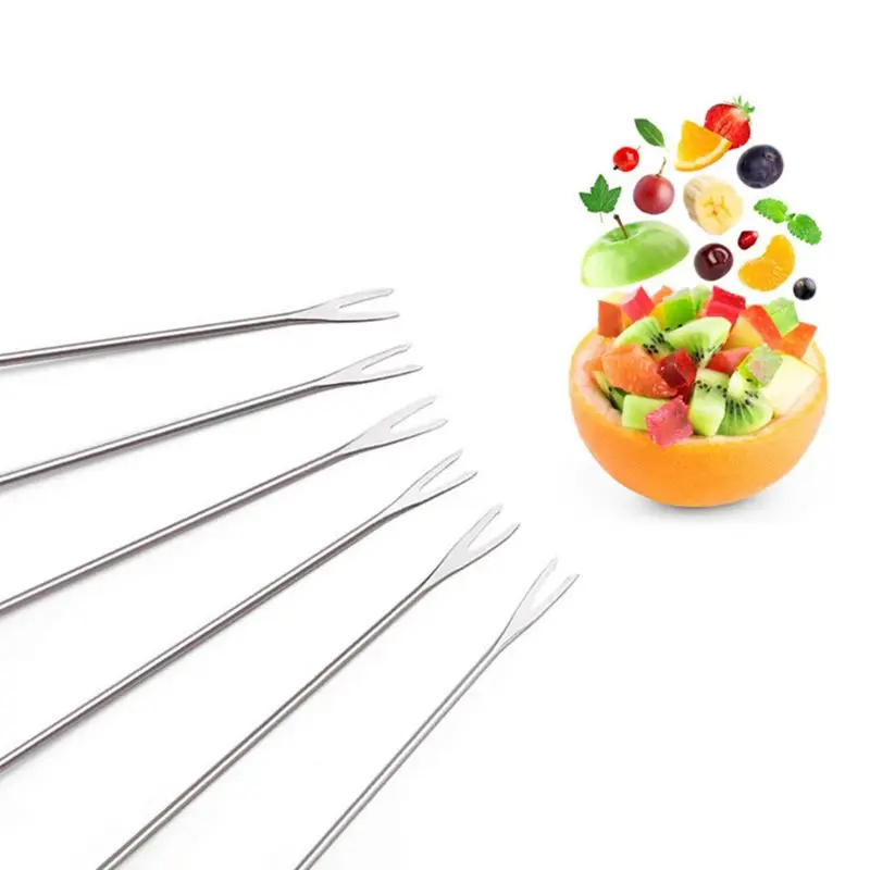 9 шт./компл. Нержавеющая сталь вилка для барбекю многоразовые Инструменты для барбекю на открытом воздухе кемпинг обжига палочки для барбекю аксессуары