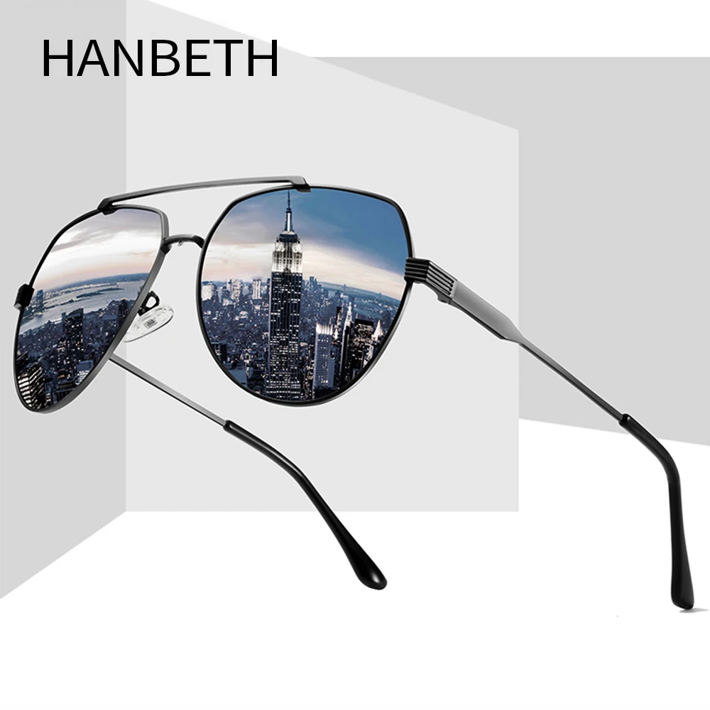 

Classic Pilot Sunglasses Men Women Brand Polarized Sun Glasses Men Driving Fishing Eyewear Retro Shades Goggle UV400 Male