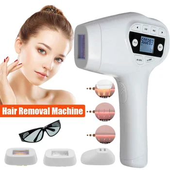 

1500000 Flashes Electric Laser Epilator Permanent IPL Photoepilator Painless Freezing Point Armpit Hair Removal Machine