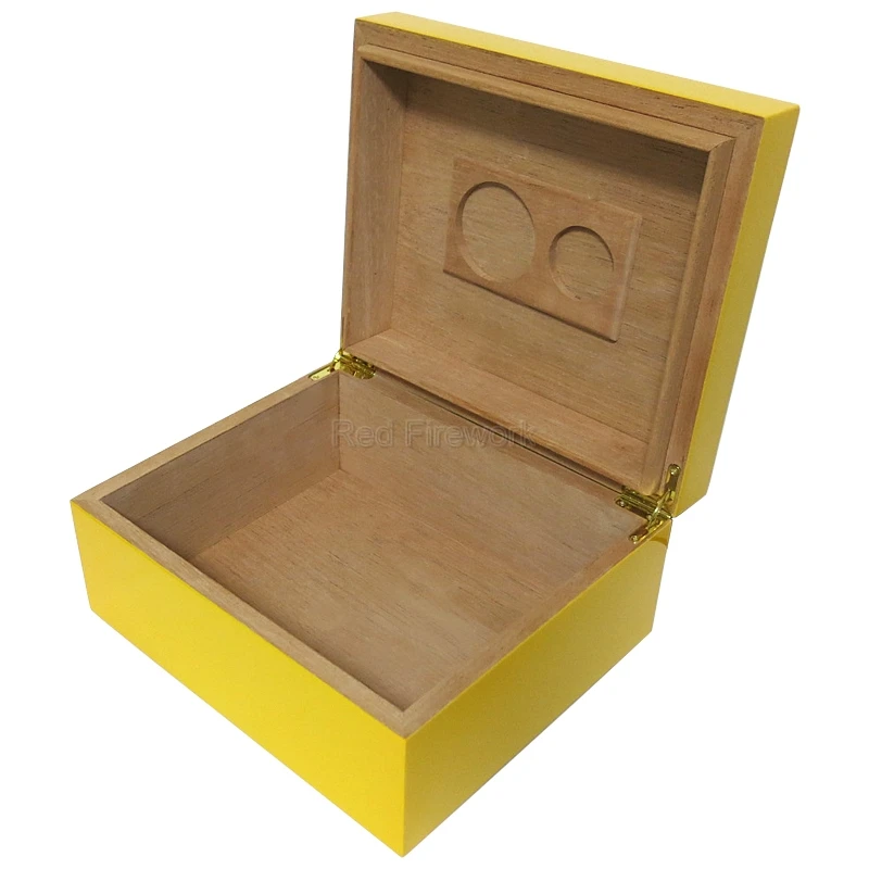 COHIBA Желтый классический кедр выстроились сигары Humidor пепельница резак коробка набор аксессуаров пианино отделка большой емкости Humidor