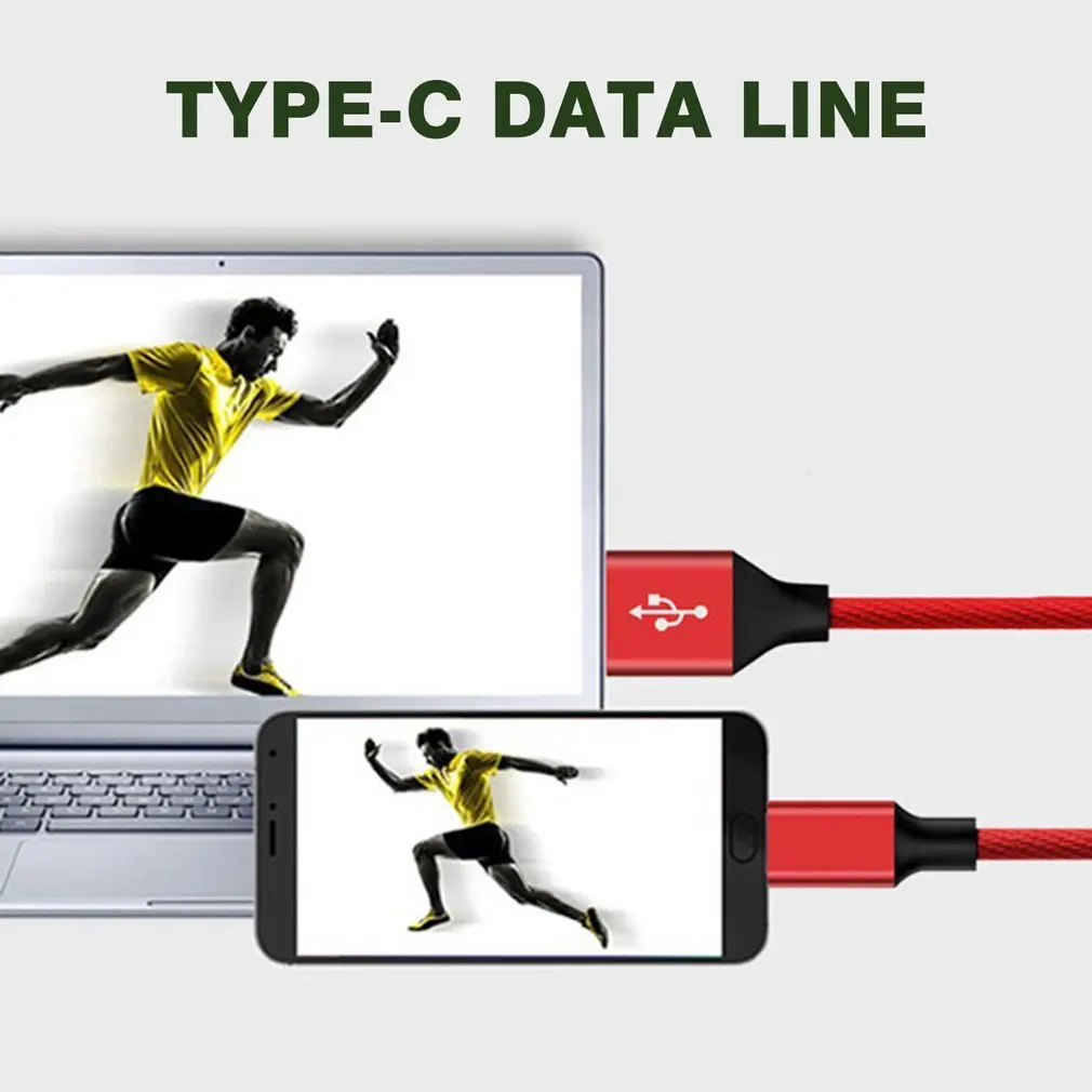 Usb type C кабель для быстрой зарядки type-C кабель для передачи данных зарядное устройство для телефона