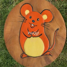 ProQgf 1Pcs A Set childhood wood special Children Stool zhimede