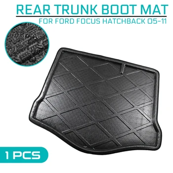

For Ford Focus Hatchback 2005 2006 2007 2008-2011 Car Floor Mat Carpet Rear Trunk Anti-mud Cover