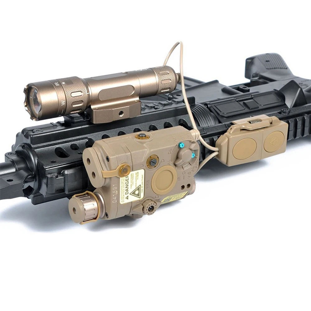 Interruptor de Pressão Remoto para Dbal-mkii Wadsn Airsoft Duplo Controle 16a M3x Wmx200 Lanterna Softair Arma Luz Peq 12 Luzes de armas