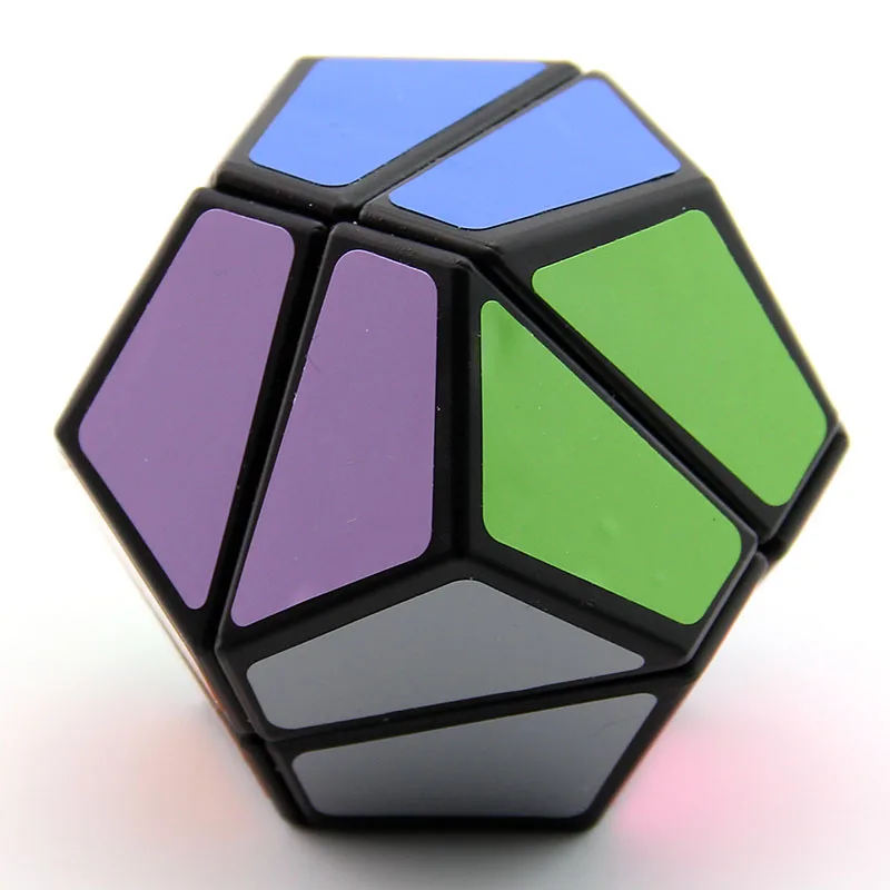Blue Second-Order Twelve Sided Cube Special Shape Fun Educational Second Order Five Magic Cube Pressure Reduction Toy Guangzhou