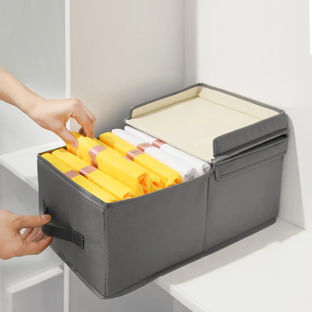 10Db/Set Műanyag Ruházat Tároló Deszkás Póló Mappa Szervező Fagyos Összecsukható Tábla Otthoni Tárolás - Image 5