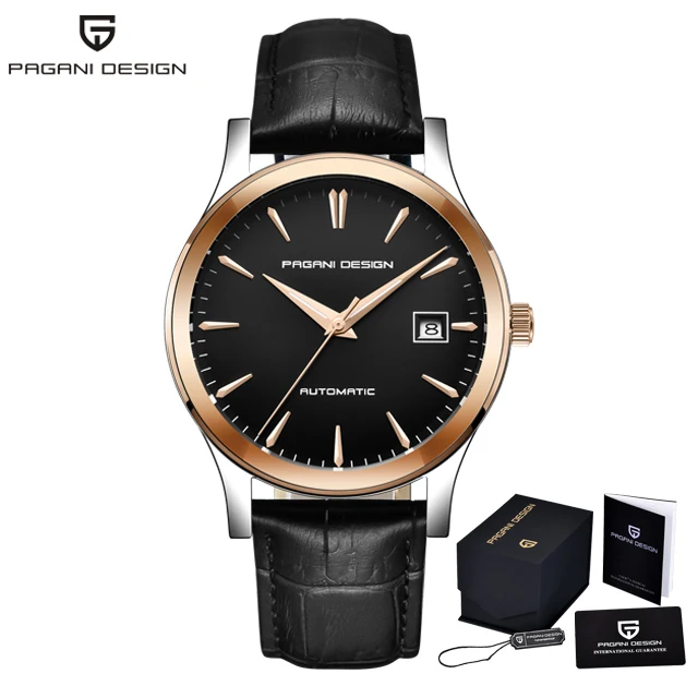 2021 Pagani Design Minimalist Classic Men's Mechanical Watch Stainless Steel Automatic Waterproof Watch Luxury Relogio Masculino 
