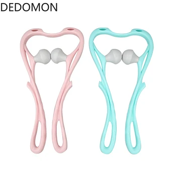 

Neck Massage Tool Pressure Relieve Hand Roller Massage Neck Shoulder Dual Trigger Point Self Massager