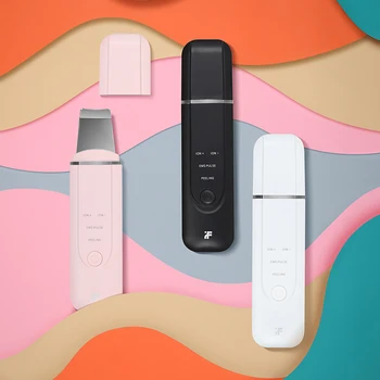 

InFace Ultrasonic Facial Skin Scrubber Deep Face Cleaning Machine Blackhead Acne Remover Peeling Shovel Pore Cleaner Facial Tool