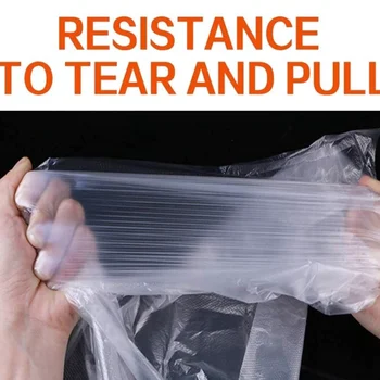 

50pcs Disposable Hairdressing Apron Waterproof Haircut Styling Cloth Transparent Wrap Shawl Hair Cutting and Dyeing Cloak