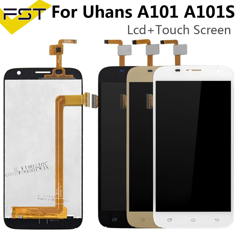 

For Uhans A101 A101s LCD Display+Touch Screen Digitizer Assembly For A101 A101s LCD Display Replacement Parts With Tools
