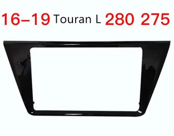 

For Touran L MQB SUPERB Octavia MK3 install 280 D 275 C MIB 3 CD 8.0" box trim black paint Radio frame PANEL CD Plates