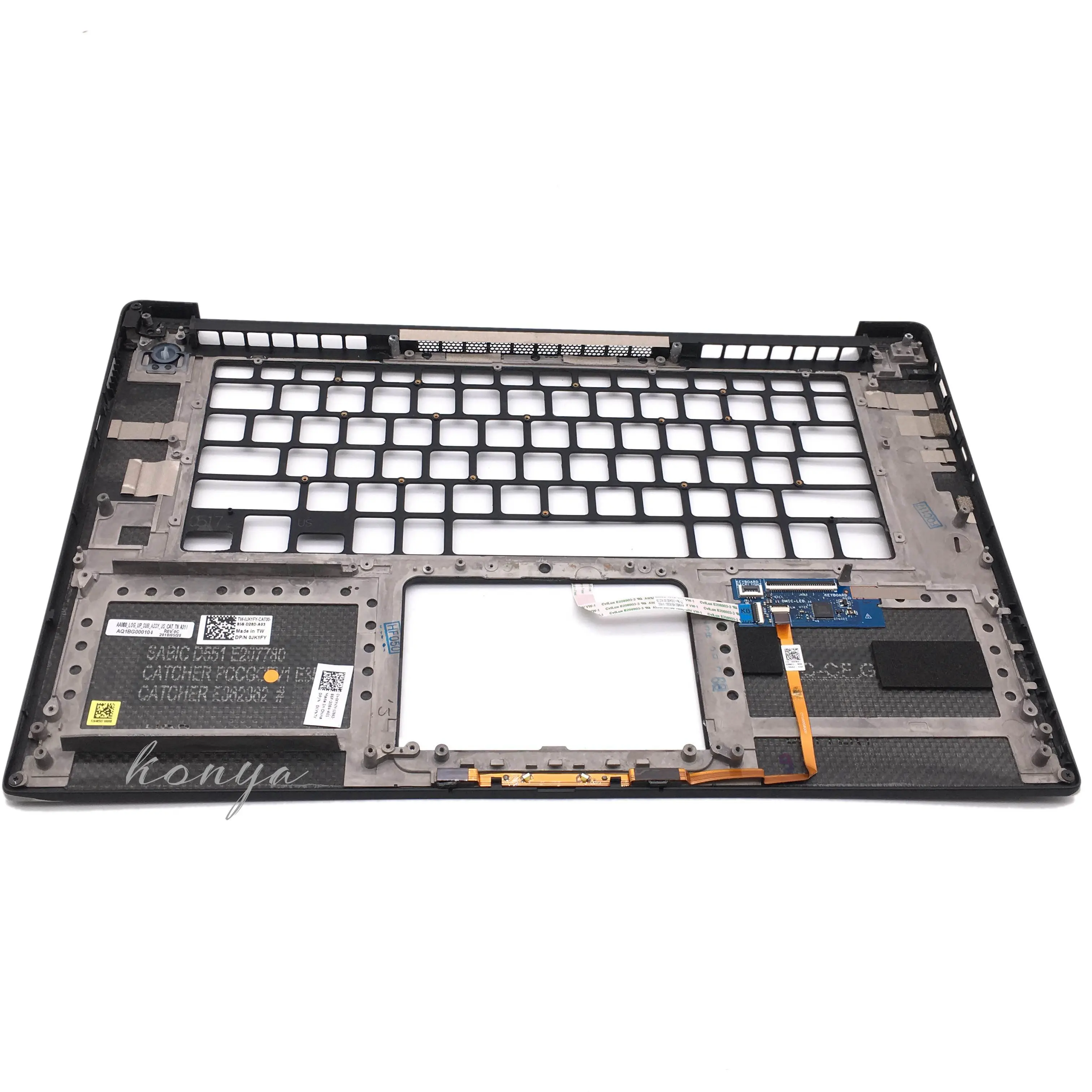 Новинка чехол для рук DELL XPS 15 XPS15 9550 M5510 пустая верхняя крышка клавиатуры США C