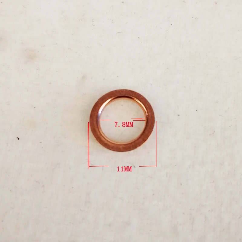 Injector gasket 20PCS/50PCS/100PCS For Mitsubishi Delica Pajero L200 L400 MD070718 4D56 4M40 4D65 4D68 4D55