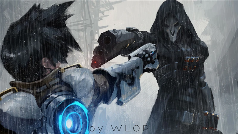 Печать художественная игра OW Overwatch печать плаката Tracer Mei Sombra Widowmaker D. Va печать плаката на холсте Печать Сексуальная Живопись Домашний Декор - Цвет: As the pic