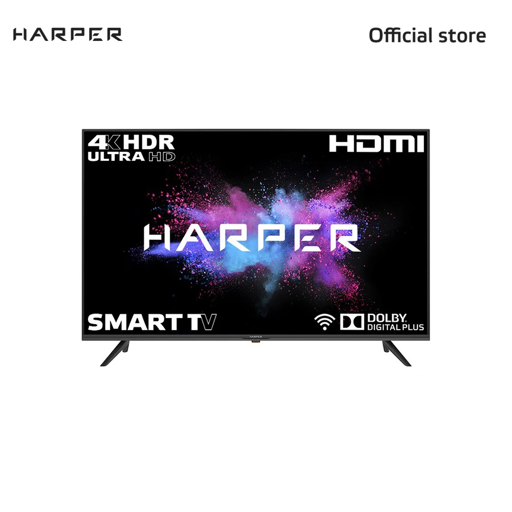 TV Harper 43u750ts smart oled qled tvs LCD wifi 32 display 4k bedroom living room watching films entertainment evening rest recreation relaxation