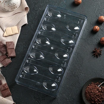 

Chocolate mold 27.5 × 13.5 cm "Spoons", 10 compartments