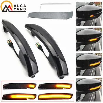 

For Ford Kuga Escape EcoSport 13-18 Focus 3 MK3 SE ST LED Dynamic Turn Signal Light Side Rearview Mirror Indicator Lamp Blinker
